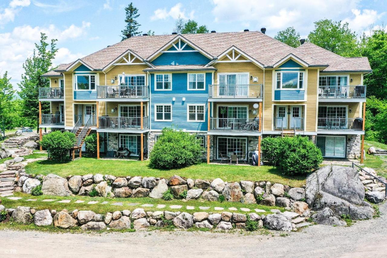 Mont-Blanc Ski Inout Condo W Pool Beach Access Saint-Faustin Dış mekan fotoğraf