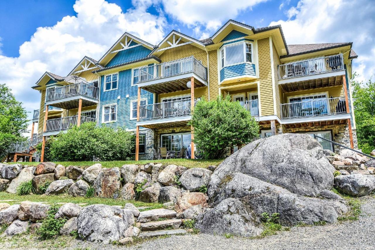 Mont-Blanc Ski Inout Condo W Pool Beach Access Saint-Faustin Dış mekan fotoğraf
