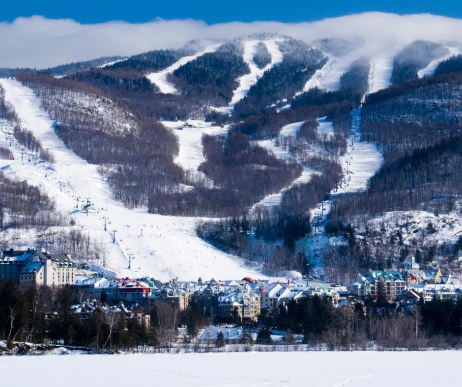 Mont-Blanc Ski Inout Condo W Pool Beach Access Saint-Faustin Dış mekan fotoğraf